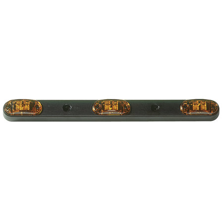 INNOVATIVE LIGHTING Innovative Lighting 220-4400-7 LED Tri-Bar Identification Light 15" - Red/Red Lens 220-4400-7